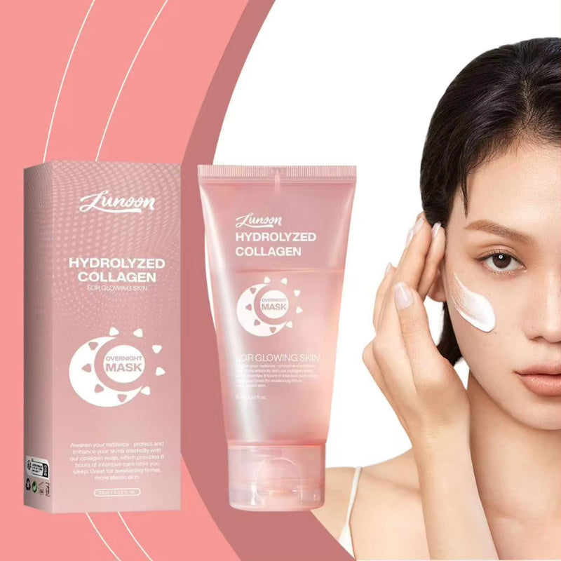 Face Night Mask Collagen Wrapping Mask Natural Ingredients Firming Elasticity & Hydration Anti-wrinkle For Skin Care Face Night Mask Collagen Wrapping Mask Natural Ingredients Firming Elasticity & Hydration Anti-wrinkle For Skin Care
